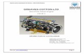 GREAVES COTTON LTD - e-biz.greavesinet.come-biz.greavesinet.com/Uploads/NewSparesList/IEBPartsCatalogue/6G1… · Spares parts Catalogue G-Series: - 6G11TAG Engine Doc no. 141100066004