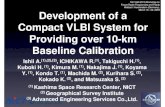 Future Radio Frequencies and Feeds Wettzell / Hoellenstein (Germany), Development … ·  · 2009-03-18First Objective: Baseline Calibration for GPS and EDM Survey Rover VLBI measurements