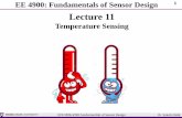 EE 4900: Fundamentals of Sensor Design 1faculty.weber.edu/snaik/ECE5900_ECE6900/09Lec09_Temperature.pdf · ECE 5900/6900 Fundamentals of Sensor Design Dr. Suketu Naik EE 4900: Fundamentals