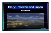 Di T i d JDiary: Taiwan and Japan - iihr.uiowa.edu · tropical rainfall radar project (Krajewski) ... Exit Next Slide. Day 1: ... the Shinkansen (bullet train) headed for Kyoto.