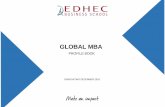 GLOBAL MBA - mba.edhec.edu · Expertise in Wireless technology Project implementation and operation in the telecommunication industry. ... including apparel ... analysis, skill gap