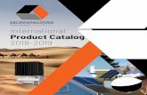 Product Catalog 2017-2018 Catalog 2017-2018 . Leadership ... • IEC 62109 • ETL Listed [UL-1741 and Canadian CSA C22.2 No. 107.1.01] • EMC Compliance