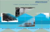 FRP COOLING TOWER Round Cooling Towe… · Harrison R FRP COOLING TOWER FEATURING MAXIMUM EFFICIENCY & HIGH PERFORMANCE IN PROCESS WATER COOLING ŸDRIFT ELIMINATOR-Specially designed