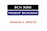 BCH 3000 - vodppl.upm.edu.my. INTRODUCTION.pdf · Menyatakan pelbagai proses metabolisme yang utama ... phosphorous and sulfur. ... BCM 3000 PRINSIP BIOKIMIA 37