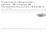 Garnet deposits near Wrangell Southeastern Alaska - … · Garnet deposits near Wrangell Southeastern Alaska By C. T. BRESSLER MINERAL RESOURCES OF ALASKA, 1945-46 (pp. fff-93} GEOLOGICAL