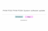 PXW-FS5/ PXW-FS5K System software updatedi.update.sony.net/HXR/DiiPRjIu5h/PXW-FS5_V200_Win_Mac_Procedur… · - When performing the system software update, please use the supplied