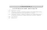 LITERATURE REVIEW - Shodhgangashodhganga.inflibnet.ac.in/bitstream/10603/90950/6/chapter- 2.pdf · on Handicraft Industries of India as a Whole 2.3 Literature Review related to Impact