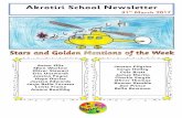 Akrotiri School Newsletter School Newsletter 31st March 2017 ... She has been teaching our FS1 Geckos ... the learning environment and all aspects of leadership and management.