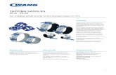 TAPPING SADDLES DN 40 - DN 450 - Wang Components SADDLES Wang.pdf · 1 TAPPING SADDLES DN 40 - DN 450 FAST, PERMANENT TAPPING SOLUTION FOR BOTH RIGID AND FLEXIBLE PIPE TYPES FEATURES
