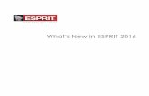 What's New in ESPRIT 2016 - MTTSmtts.net/library/ESPRIT/Whats New in ESPRIT 2016.pdf · What's New in ESPRIT 2016 | 4 System enhancements An upgraded simulation engine has enhanced