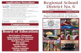 Application Procedure Regional School Educational … to ExecutiveSearches@ces.k12.ct.us. 98 Wamogo Road Litchfield, CT 06759 Regional School District No. 6 Goshen • Morris • Warren.