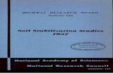 .Soli Stabilization Studies 1957 - Transportation …onlinepubs.trb.org/Onlinepubs/hrbbulletin/183/183.pdfO. L. Lund, Assistant Engmeer of Materials and Tests, Nebraska Department