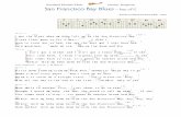 Portland Ukulele Choir Ukulele Songbook San Francisco …portlandukulelechoir.com/scores/SanFranciscoBayBlues.pdf · Portland Ukulele Choir Ukulele Songbook San Francisco Bay Blues