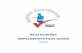 RESTAURANT IMPLEMENTATION GUIDE - Ritricted … Excelence/1-SE... · RESTAURANT IMPLEMENTATION GUIDE ... The restaurant manager must create their restaurant’s laminated Zone ...