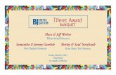 Tiferet Award - ShulCloudimages.shulcloud.com/205/uploads/slideshow.pdfShirley & Saul Turteltaub, and Mara & Jeff Werber. ... Our Dor Chadash Honorees who exemplify the next generation