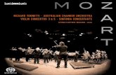 MOZ RICHARD TOGNETTI · AUSTRALIAN … TOGNETTI · AUSTRALIAN CHAMBER ORCHESTRA VIOLIN CONCERTOS 3 & 5 ... Violin Concerto No.3 in G major, K 216 22'05 ... what ‘authentic’ Mozart