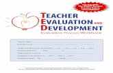For Use With The NYSUT Teacher Practice Rubric (2012 .../media/Files/NYSUT/Resources/2013/April/TED/TED... · improve a teacher’s effectiveness. 4A: ... Self-Reflection 2 Multiple
