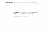 CIM Consignment Note Manual (GLV-CIM) - Gysev Cargo to 1 July 2010 CIM Consignment Note Manual (GLV-CIM) Applicable with effect from 1st July 2006