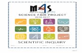 SCIENCE FAIR PROJECT - Miami-Dade County Public …mas.dadeschools.net/pdf/MAS science-project-packet 2016-17.pdf · Page # 2 Parents: Introducing Science Projects Dear Parents: Your