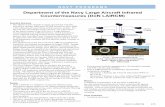 Department of the Navy Large Aircraft Infrared ... Av Y P r o G r A M S Department of the Navy Large Aircraft Infrared Countermeasures (DoN LAIRCM) Executive Summary • The Marine