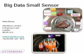 Big Data Small Sensor - Equipe Group€¦ · What are wireless sensor networks? •Networks of typically small, battery-powered, wireless devices. –On-board processing? –Communication,