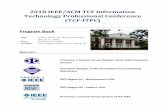 2018 IEEE/ACM TCF Information Technology …princetonacm.acm.org/tcfpro/TCF_ITPC_2018_Program.pdfAlso, thank you to the Trenton Computer Festival and the College of New Jersey. Page