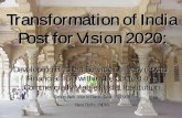 Transformation of India Post for Vision 2020siteresources.worldbank.org/INTINDIA/Resources/Sessi… ·  · 2005-07-04Transformation of India Post for Vision 2020: Developing Efficient