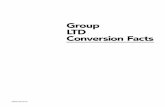 Group LTD Conversion Facts - RBC Insurance · Section I - LTD Conversion Facts Eligibility: If you have been covered for Long Term Disability benefits under a group LTD plan sponsored