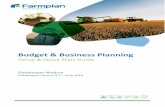 Budget & Business Planning Title of document - … & Business Planning ... Extras in Budgeting ... The Budget module is a chargeable extra module to the Gatekeeper system. It allows