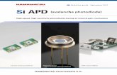 Si APD (avalanche photodiode) - Home | Hamamatsu … APD (avalanche photodiode) High-speed, high sensitivity photodiodes having an internal gain mechanism S i A valanche P hotodiode