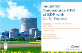 Industrial Opensource CFD at EDF with - National Center … ·  · 2014-06-262 - Industrial Opensource CFD at EDF R&D with Code_Saturne Open Source CFD Int. Conf. 2009 Numerical