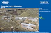Renewable Energy Optimization (REO)e2s2.ndia.org/pastmeetings/2010/tracks/Documents/BYOS/Walker.pdf · Screening (REO) Feasibility ... Hx= heat exchanger ... Stochastic Integration