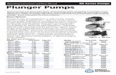 RK Series Pumps Plunger Pumps - AR North America · Plunger Pumps Operating Instructions and Parts Manual RK Series Pumps. First Choice When Quality Matters. NORTH ... Pump Speed