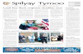 Spilyay Tymoo Fair & Rodeo Queen Mary Olney Costly cleanup at Longhouse he grand opening of the Pla-teau Travel Plaza saw a great turn-out of customers and other friends. “We are