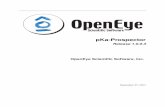 pKa-Prospector - OpenEye Scientific Software · pKa-Prospector, Release 1.0.0.3 A folder containing documentation and example data is included in the disk image (Right click, Show