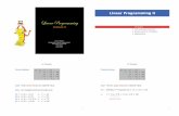 Linear Programming - Princeton University Computer …wayne/teaching/lp-duality.pdf · 1 Linear Programming Primal problem. Lecture II Kevin Wayne Computer Science Department Princeton