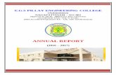 ANNUAL REPORT - E.G.S Pillay Engineering College ·  · 2017-11-09ANNUAL REPORT (2016 – 2017) ... Civil Engineering B.E – Computer Science and Engineering B.E ... Summer / Winter