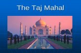 The Taj Mahal - École Holy Family Elementary School ... Taj Mahal is located in the city of Agra India, one of the most powerful cities in the medieval world. Agra is a part of the
