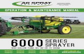 6000 SPRAYER SERIES - Ag Spray Equipment - … cab and plug connectors together and route wiring harness across hitch. *Be sure there are no power lines next to the machine and the