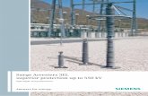 Surge Arresters 3EL superior protection up to 550 kV · Surge Arresters 3EL superior protection up to 550 kV ... long-term stability of the housing material ... risk of flashover