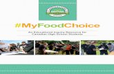 An Educational Inquiry Resource for Canadian High School ... · students critical thinking skills when looking at the food ... Critical Thinking Activity Think-Move-Pair-Share 1.
