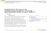 DMX512 Protocol Implementation Using MC9S08GT60 8 … · DMX512 Protocol Overview DMX512 Protocol Implementation Using MC9S08GT60 8-Bit MCU, Rev. 0 Freescale Semiconductor 3 The data