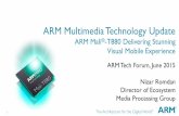 ARM Multimedia Technology Update - Architecting a ... ARM Multimedia Technology Update ARM Mali®-T880 Delivering Stunning Visual Mobile Experience ARM Tech Forum, June 2015 Nizar