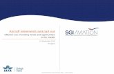 Aircraft retirements and part-out - IATA · IATA Maintenance Cost Conference 2016 –© SGI Aviation Aircraft retirements and part-out Effective use of existing trends and opportunities