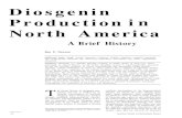 Diosgenin Production in North America - HortTechnologyhorttech.ashspublications.org/content/1/1/22.full.pdf · Diosgenin Production in North America ... Cinchona bark production in
