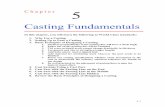 Casting Fundamentals - World Class CAD Homeworldclasscad.com/mechanical_pdf/ch 5 casting fundamentals.pdfCasting Fundamentals ... investment or die ... aided design drawing to the