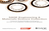 SAGE Engineering & Materials Science Collection · SAGE Engineering & Materials Science Collection. ... The Journal of Strain Analysis for Engineering Design ISSN: ... SAGE Engineering