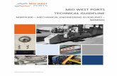 MID WEST PORTS TECHNICAL GUIDELINE€¦ ·  · 2017-10-05mid west ports technical guideline mwpa300 – mechanical engineering guidelines ... general mechanical equipment installation