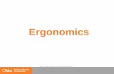 Ergonomics - Ohio Bureau of Workers' Compensation files... · OSHA Oregon Office of Training and Education Early Reporting of Ergonomic Issues o Proactive Reporting: • Report suspected