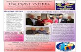Weekly Bulletin of the Rotary Club of Port Macquarie Inc ... · Weekly Bulletin of the Rotary Club of Port Macquarie Inc. ... Induction of FIVE new members ... from other Rotary Clubs